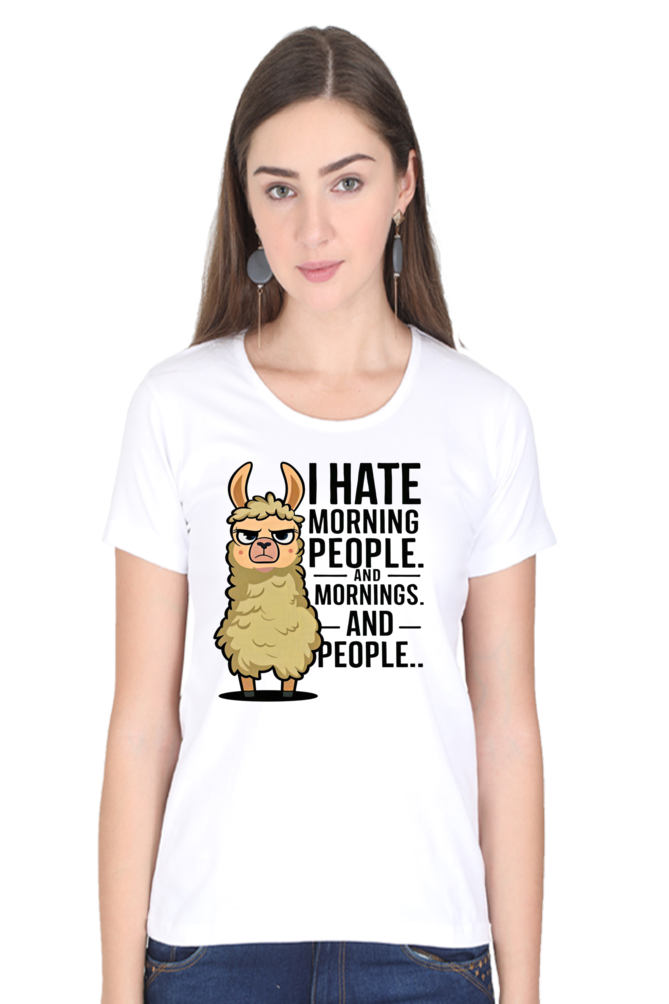 Llama Spitting Facts T-Shirt