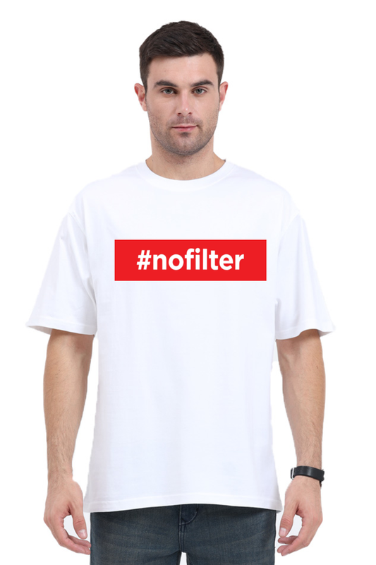 No Filter Oversized T-Shirt