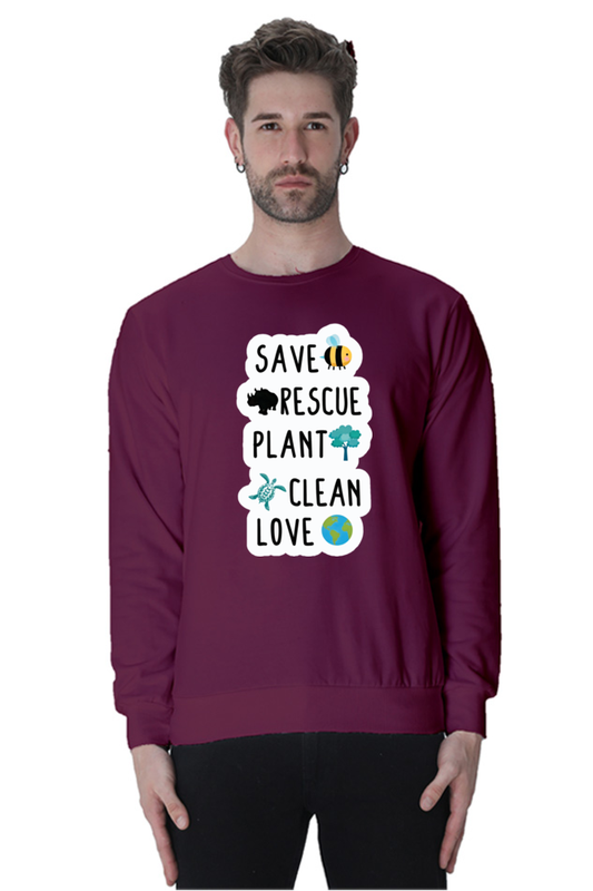 Save The Planet Sweatshirt