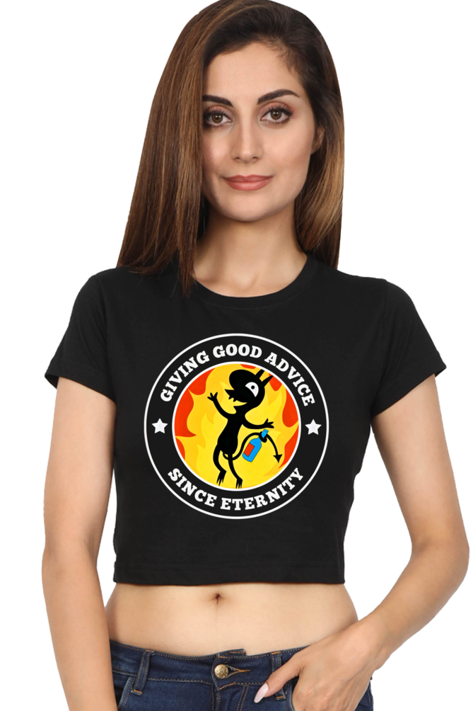 Luci At Work Crop Top