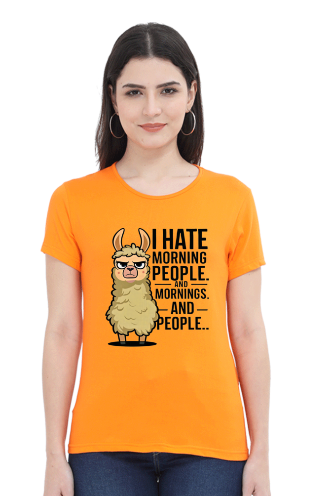 Llama Spitting Facts T-Shirt