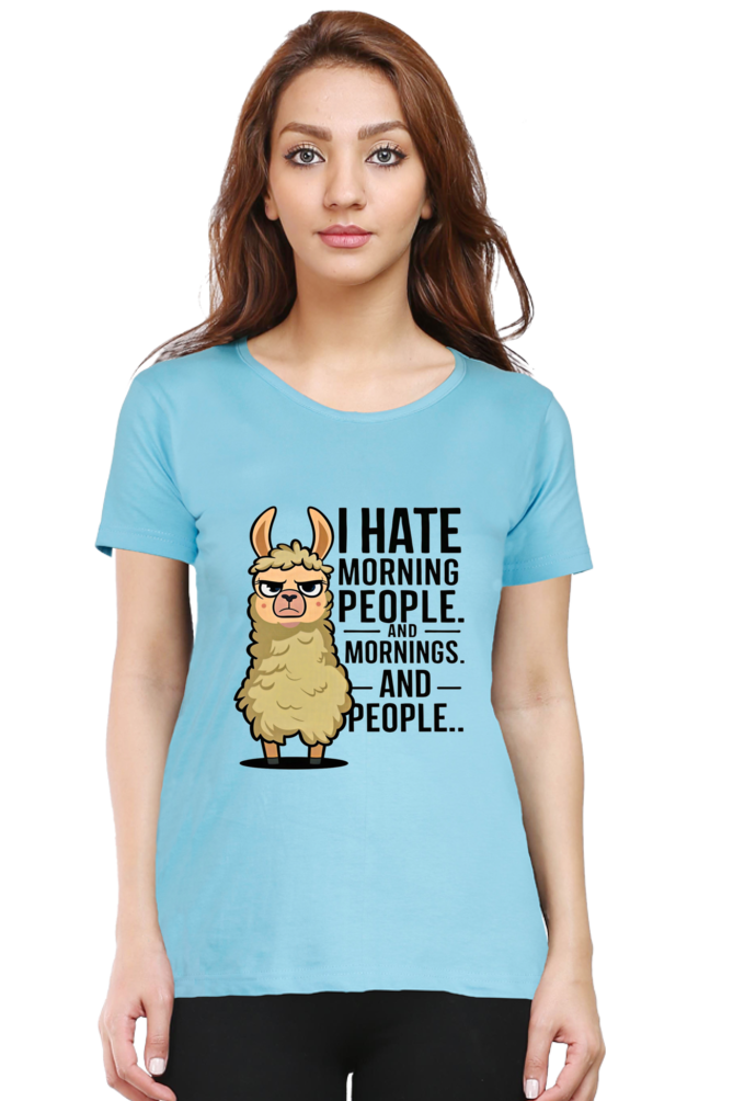 Llama Spitting Facts T-Shirt