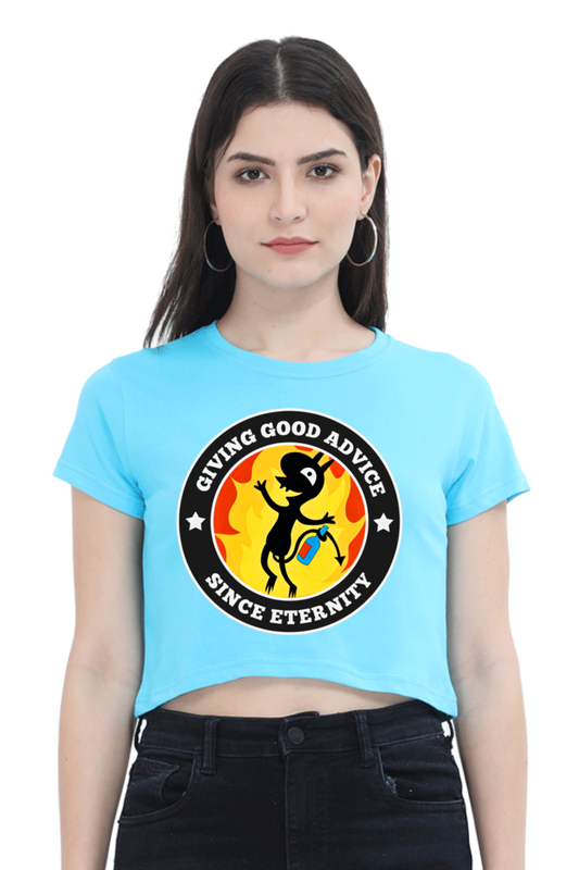 Luci At Work Crop Top