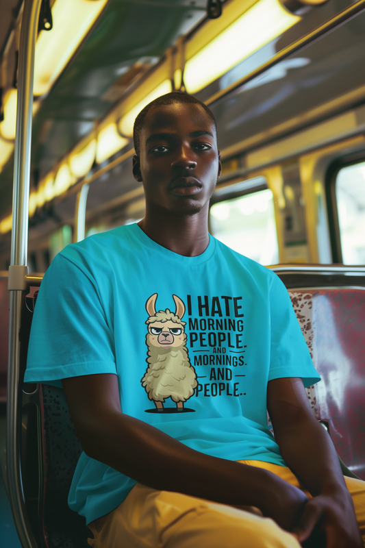 Llama Spitting Facts T-Shirt