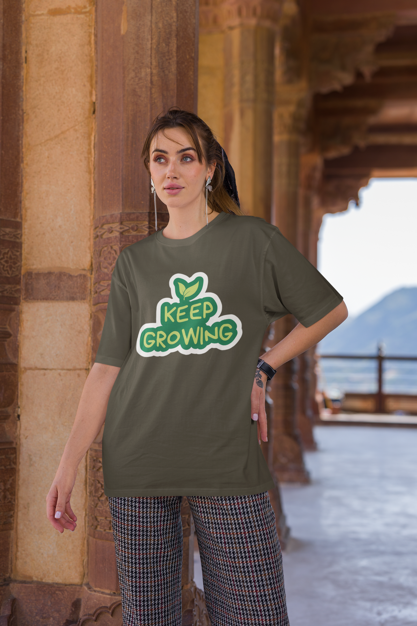 Keep Growing Oversized T-Shirt